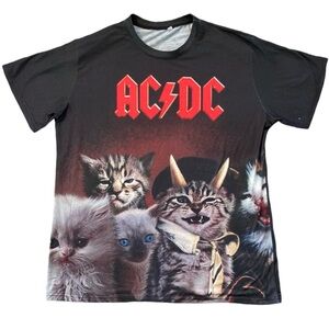 AC/DC Cats Tee